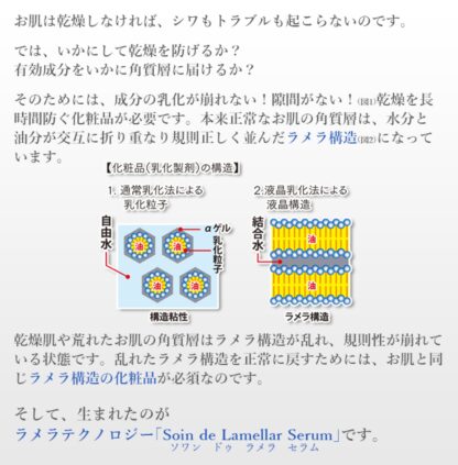 Soin de Lamellar Serum(美容液) - 画像 (4)